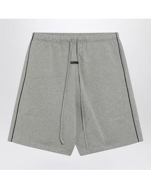 Fear Of God Shorts With Contrasting Trims - Grey