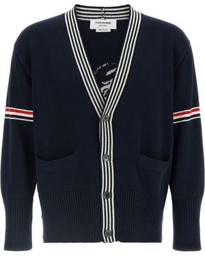 Thom Browne 'Lobster' Cardigan - Blue