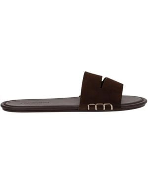 JW Anderson Leather Sandal - Brown