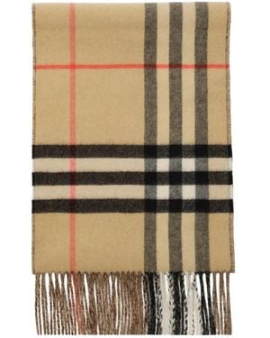 Burberry Mu Double Gc Ekd Scarf - Black