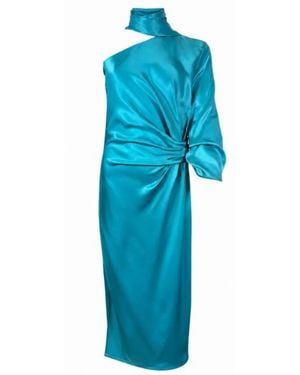 Pinko Acetate Polyester Dress - Blue