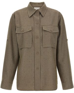 P.A.R.O.S.H. P.A.R.O..H. 'Palais' Shirt - Green