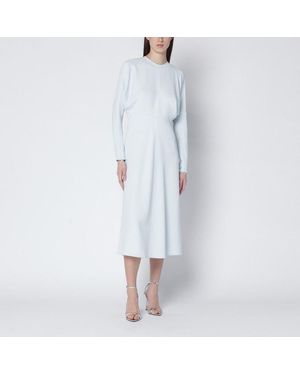 Victoria Beckham Ice Dolman Midi Dress - White