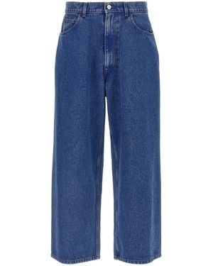 Marni Patch Jeans - Blue