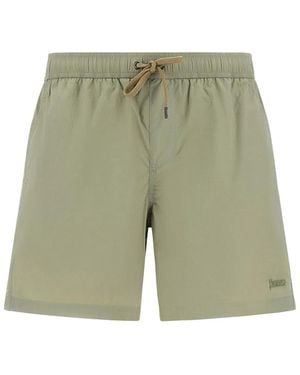 Herno Drawstring Polyamide Swim Shorts - Green