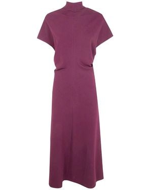 DR. HOPE Bias Cut Dress - Purple