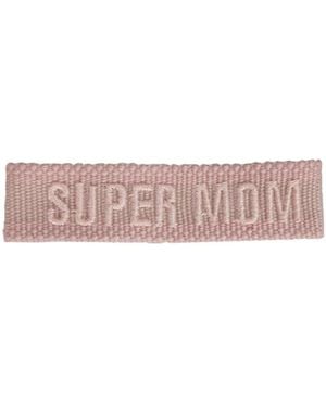 LABEL K Braided Fabric Bracelet - Pink