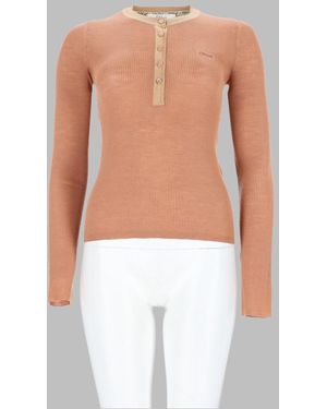 Chloé Wool & Silk T-Shirt - White