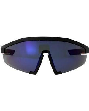 Prada Linea Rossa Matte Injected Sunglasses - Blue