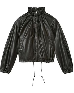 Isabel Marant Etoile Marant Étoile Neela Faux Leather Jacket - Black
