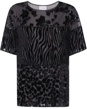 Pierre Louis Mascia "Patchwork" T-Shirt - Black