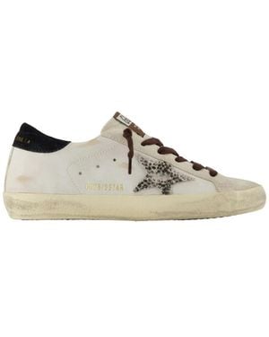 Golden Goose Animalier Super-Star Trainers - Grey