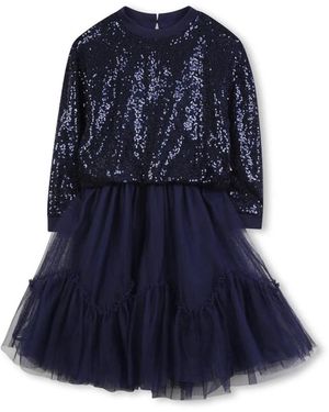 Billieblush Sequined Dress - Blue