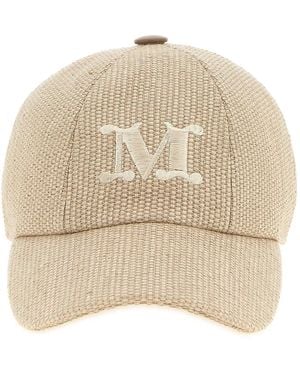 Max Mara 'Mxacircense' Cap - Natural