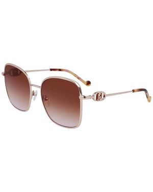 Liu Jo Rose Metal Sunglasses - Brown