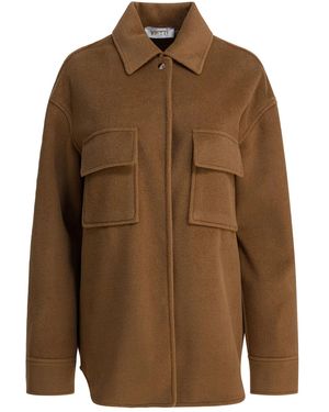 Semler Polyester Rayon Jacket - Brown