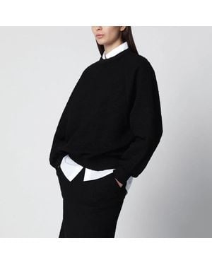 Dries Van Noten Viscose-Blend Sweatshirt - Black