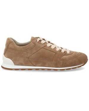 Brunello Cucinelli Suede Trainer - Brown