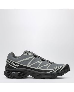 Salomon Xt-6 Protective Castlerock Ripstop Trainers - Grey