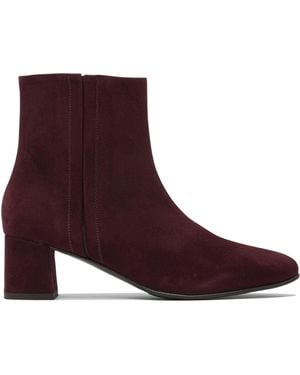 MARETTO® Bordeaux Rubber Ankle Boots - Purple