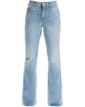 Balmain Flare Fit Jeans - Blue