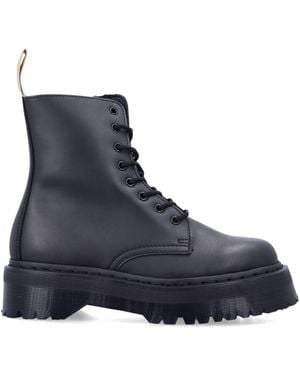 Dr. Martens Vegan Leather Jadon Ii Boots - Blue