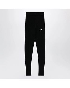 Balenciaga Techwear Viscose Leggings - Black