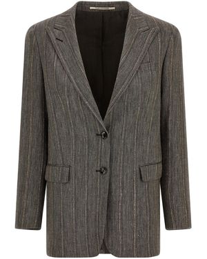 Tagliatore 'Bertha' Blazer - Black