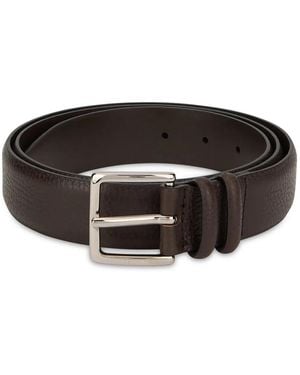 Orciani Leather Belt - Black