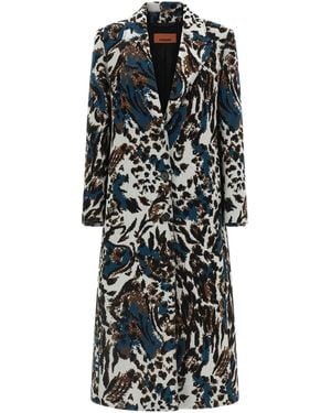 Missoni Animalier Coat - Black