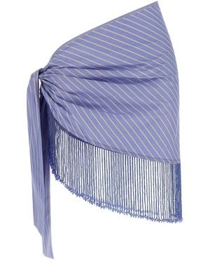 ANDAMANE 'Dolly' Sarong Skirt - Blue