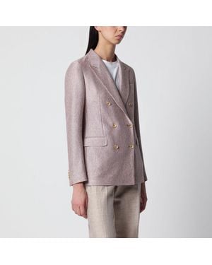 Tagliatore Doublebreasted Cotton Jacket - Brown