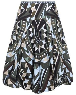 PUCCI Silk Twill Pants - Black