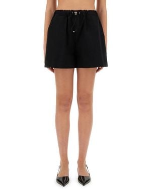 Moschino Cotton Shorts - Black