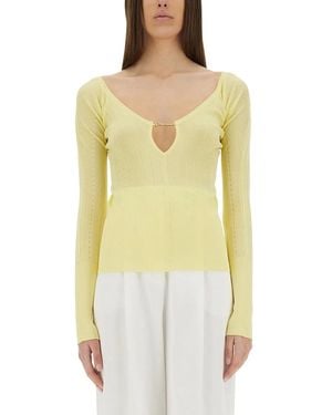 Jacquemus The Top Praluce - Yellow