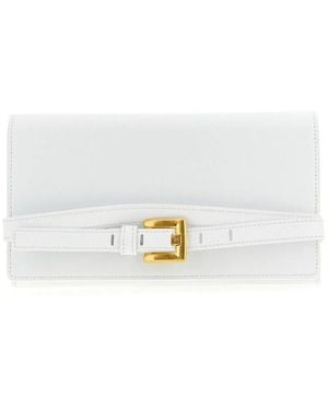Balmain 'Shuffle' Wallet Chain - White