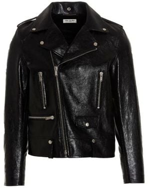Saint Laurent Motorcycle Jacket - Black