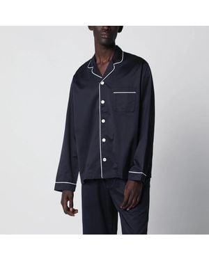 Tekla Pyjama Shirt - Blue