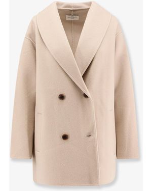 The Dynamis Studio Brooklyn Wool Coat - Natural