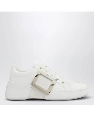 Roger Vivier Viv' Skate Low-Top Trainers - White