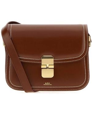 A.P.C. Sac Grace Small - Brown