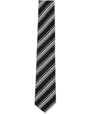 BOSS Silk Tie - White