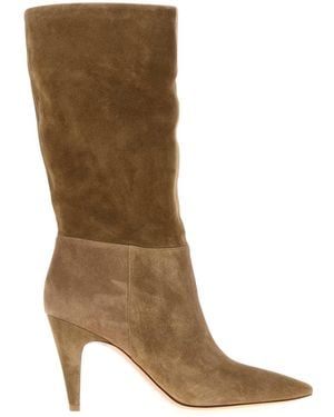 Gianvito Rossi G72975 Camoscio Stivale - Brown