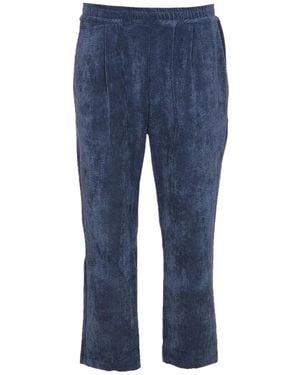 FAMILY FIRST Chino Velvet Trousers - Blue