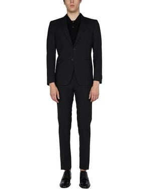 Tonello Wool Cloth Dress - Black