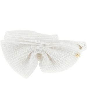 Maison Michel 'Beth' Headband - White