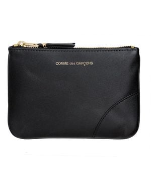 Comme des Garçons Wallet Small Leather Envelope - Black