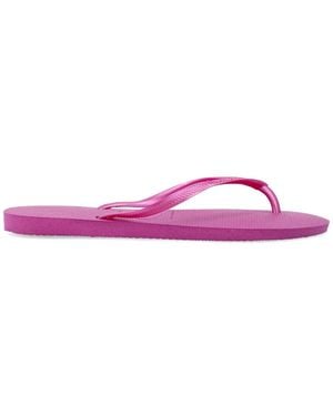 Havaianas Slim Logo Flip-Flops - Pink