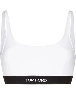 Tom Ford Signature Modal Bralette - White