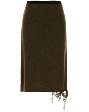 MM6 by Maison Margiela Skirt - Green